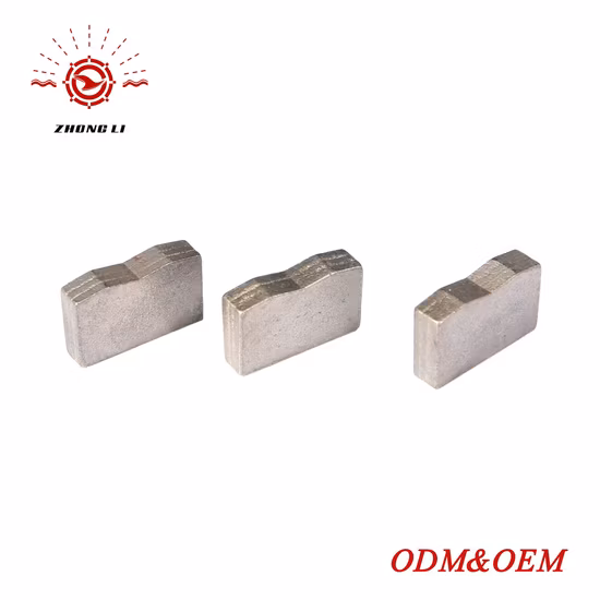 Single Blade Good Quality Diamond Segment Cutting Granite Sandstone Marble