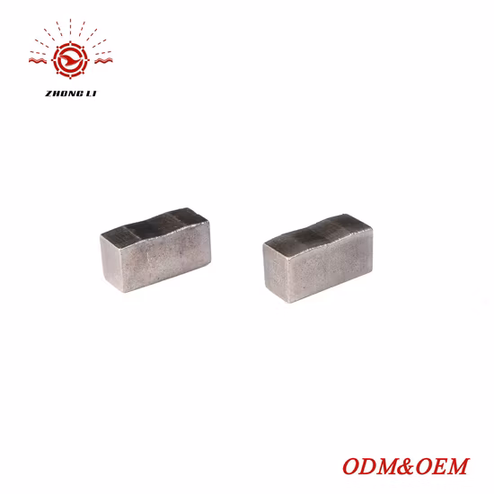 Single Blade Good Quality Diamond Segment Cutting Granite Sandstone Marble